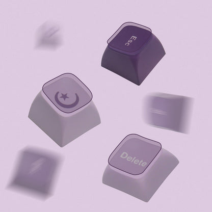 XVX Lavender Purple/Blue Dye-Sub XVX Profile Keycap Set (123-Key)
