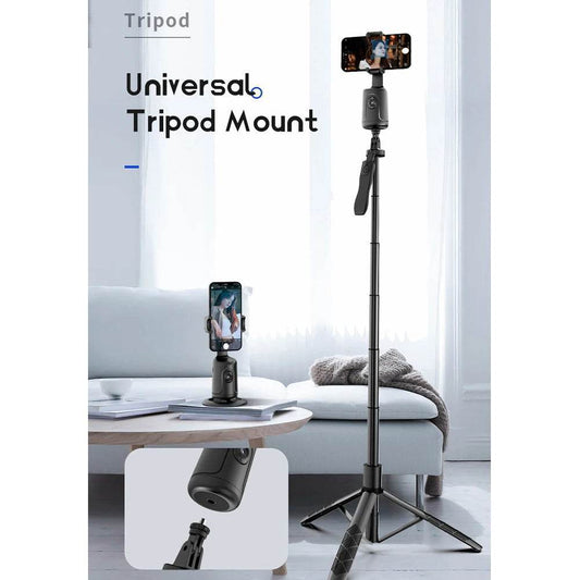 360-Degree Smartphone Gimbal Stabilizer With Face Tracking