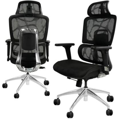 Ergonomic Mesh Office Chair with 3D Adjustable Armrest,High Back Desk Computer Chair Ergo3D Ergonomic with Wheels for Home & Of