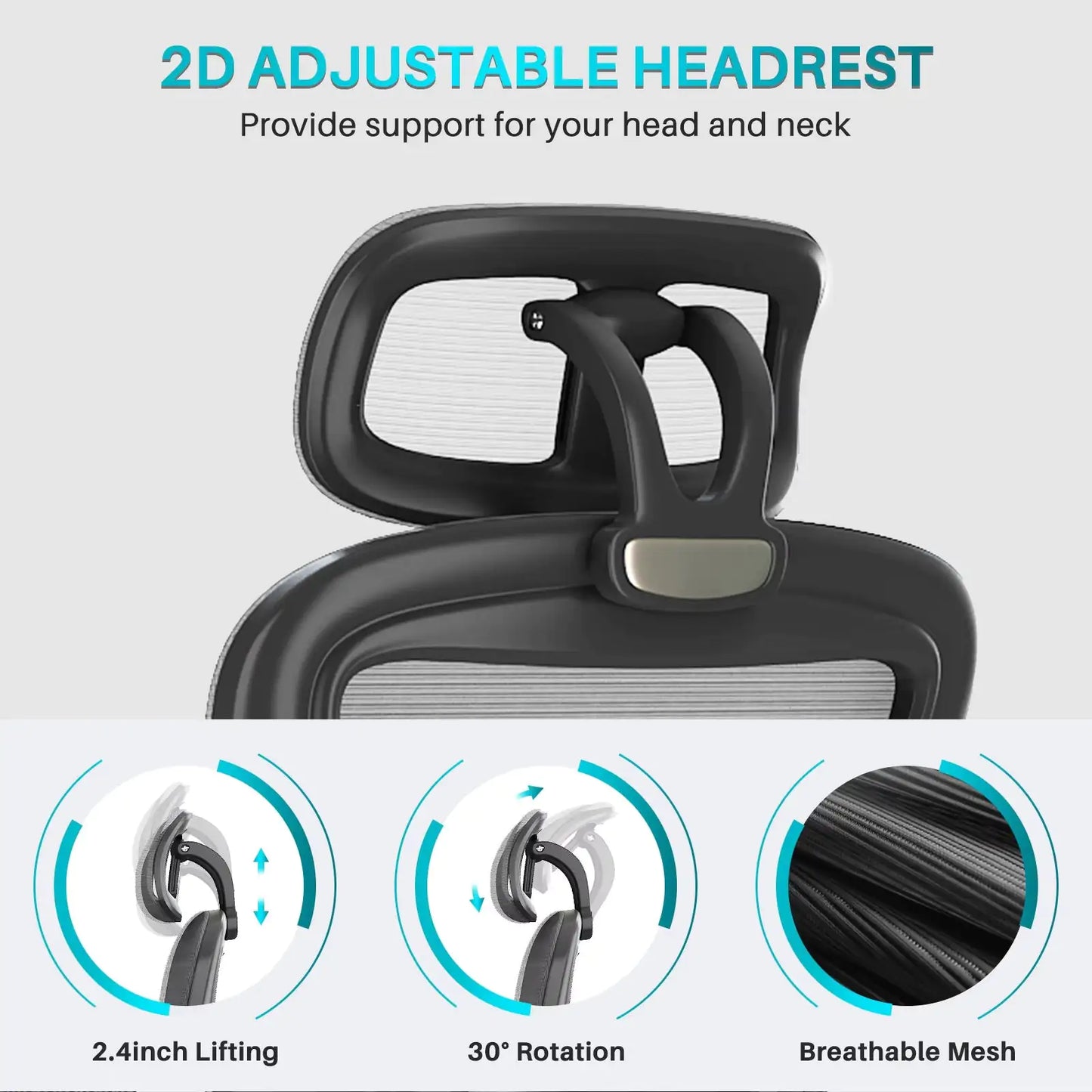 Deluxe Ergonomic Executive Chair with Adjustable Lumbar Support