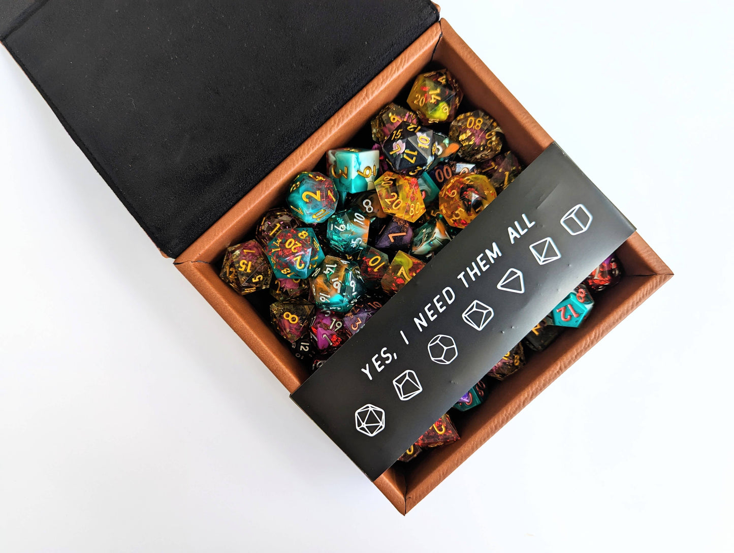 The Fate Twister - D&D - Vegan Leather Dice Box
