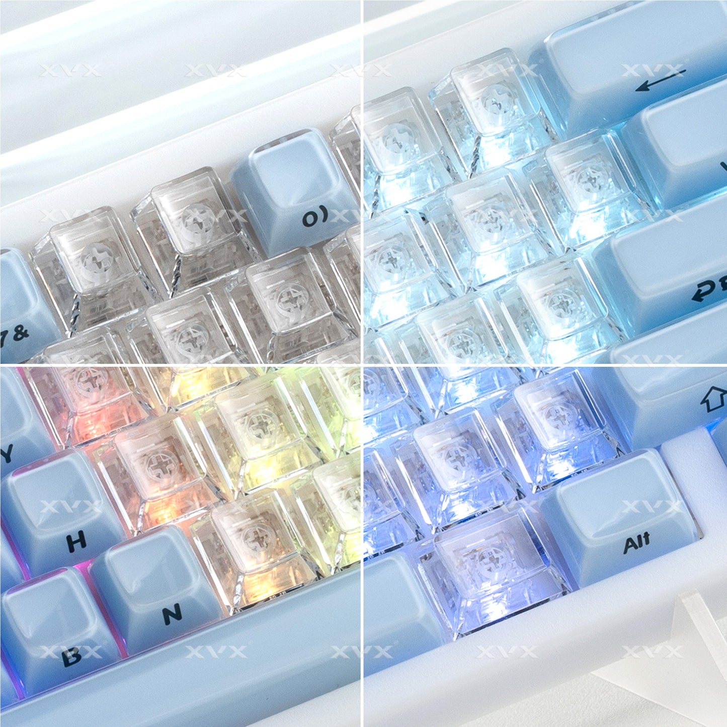 XVX Fizz Kit Cherry Profile Keycaps 21-Key