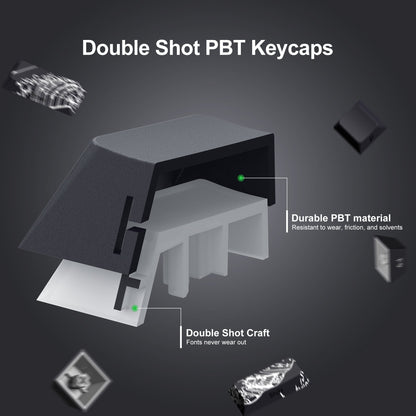 XVX Wave of Kanagawa Cherry Profile Side Print Dye-sub PBT Keycap Set (131-Key)