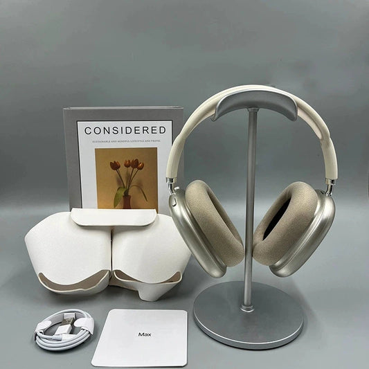 Head Mounted P9Max Magnetic Ear Cups, Wireless Bluetooth Sports Pop Ups, Ultra Long Battery Life Music Headphones