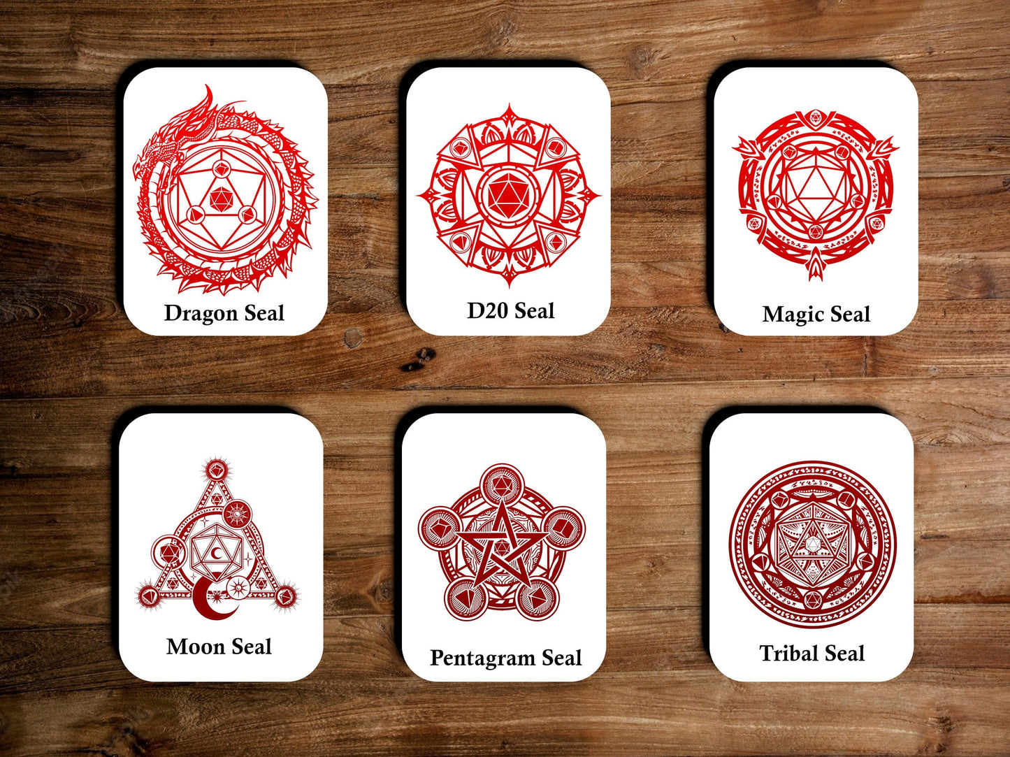 2-in-1 Bamboo Dice Tray & Vault