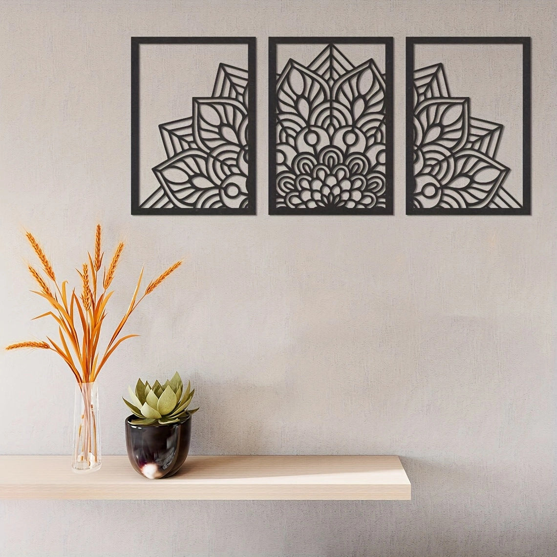 Metal Artistic Flying Geese Silhouette Home Aesthetic Decorative Iron Wall Hanging Wall Art Metal