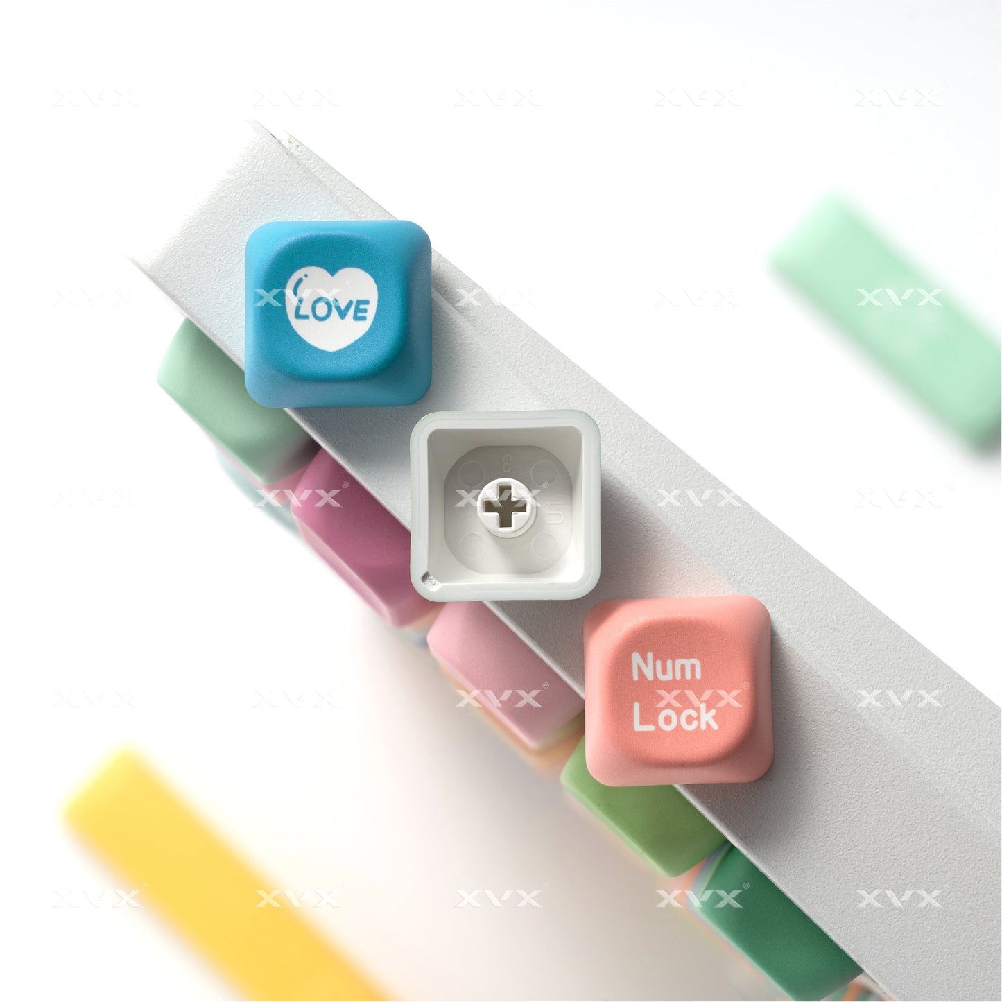XVX CANDY MOA Profile Dye-Sublimation PBT Keycap Set