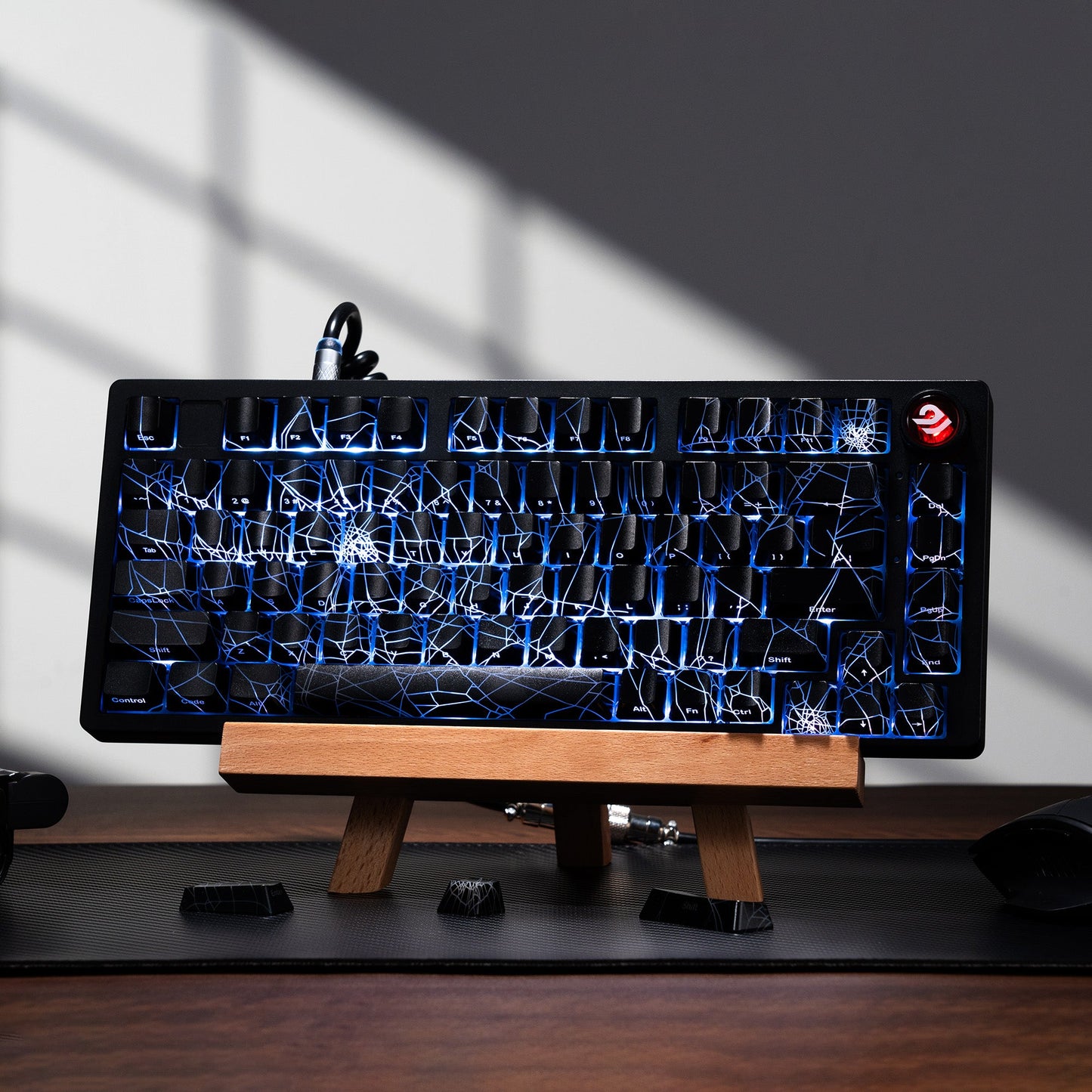 XVX  SPIDER WEB Version Pattern OEM Profile IMD-Tech Keycap Set