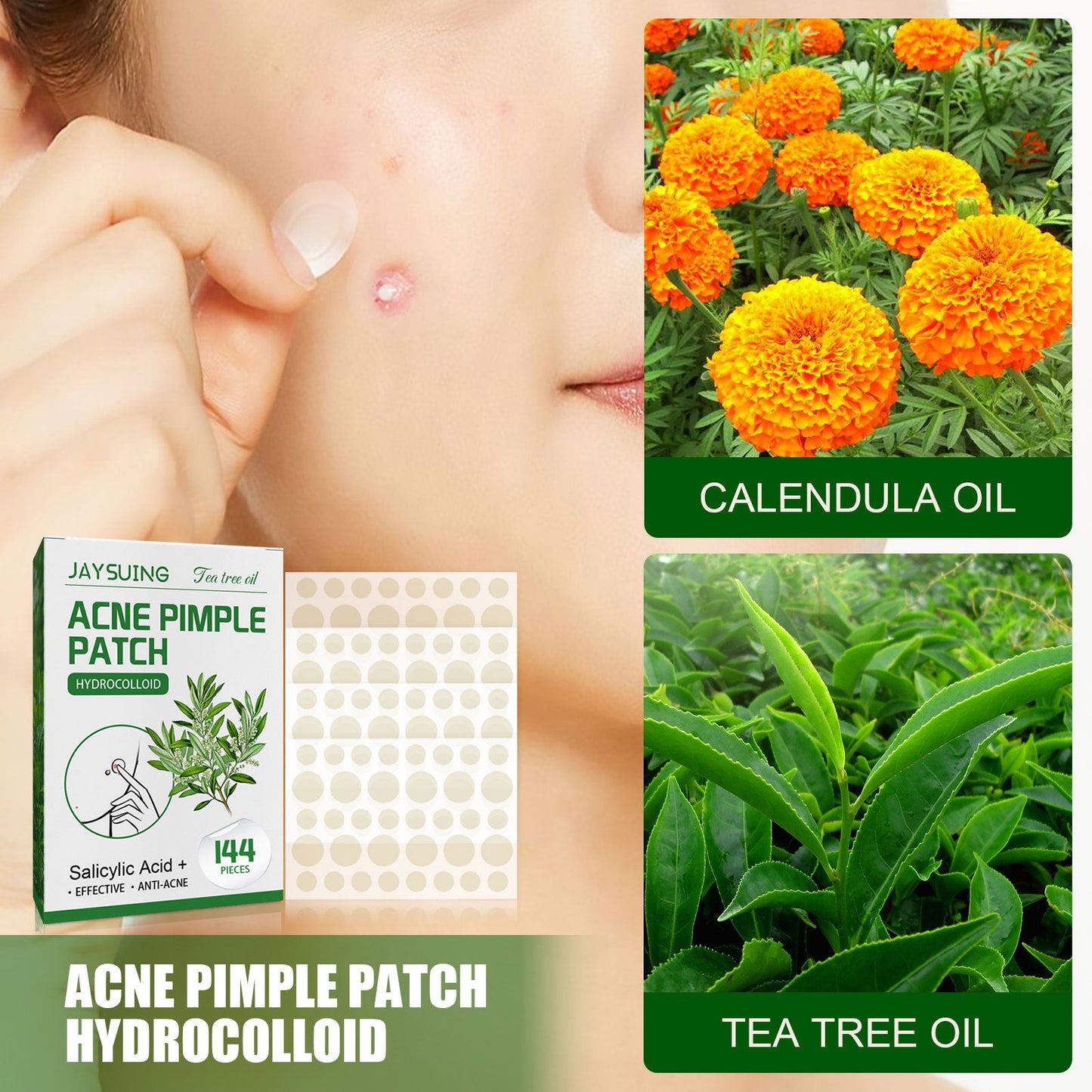 Waterproof Invisible Acne Patch Lighten Acne Acne Print Moisturizing Repair Clear Patch