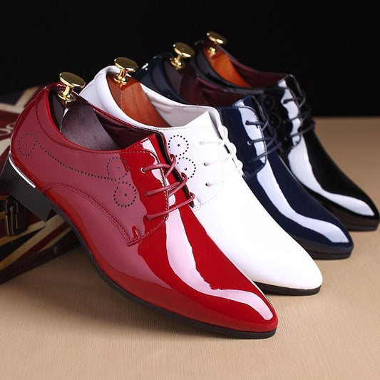 Men's Business Casual Leather Dress Shoes