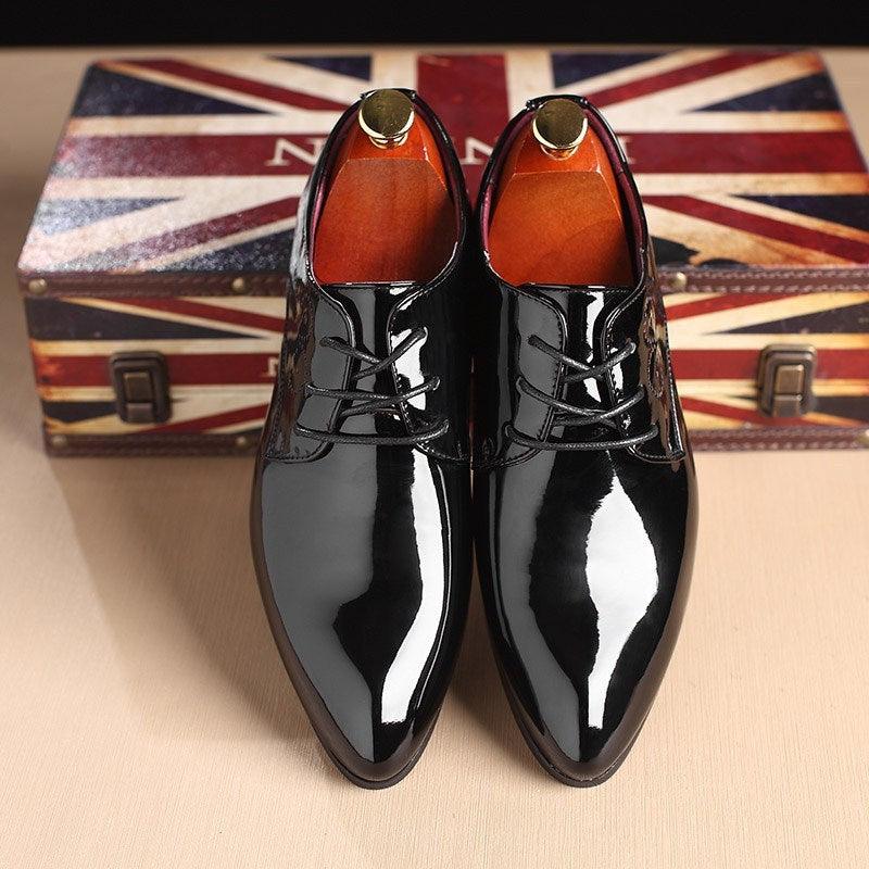 Men's Business Casual Leather Dress Shoes