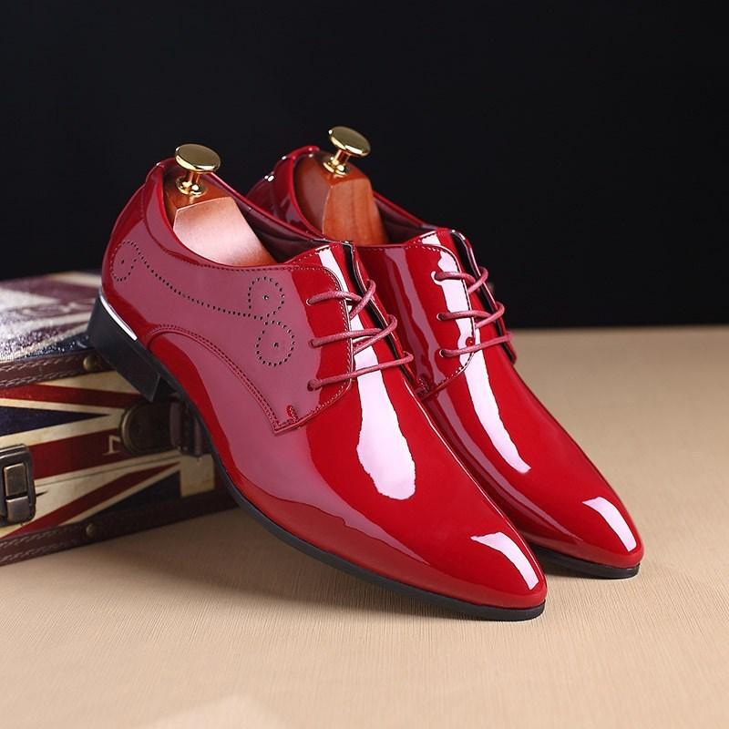 Men's Business Casual Leather Dress Shoes