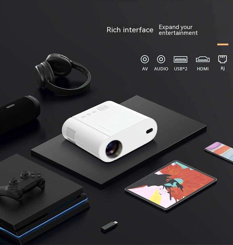 T07 Full HD Smart Projector - 320 ANSI Lumens Brightness