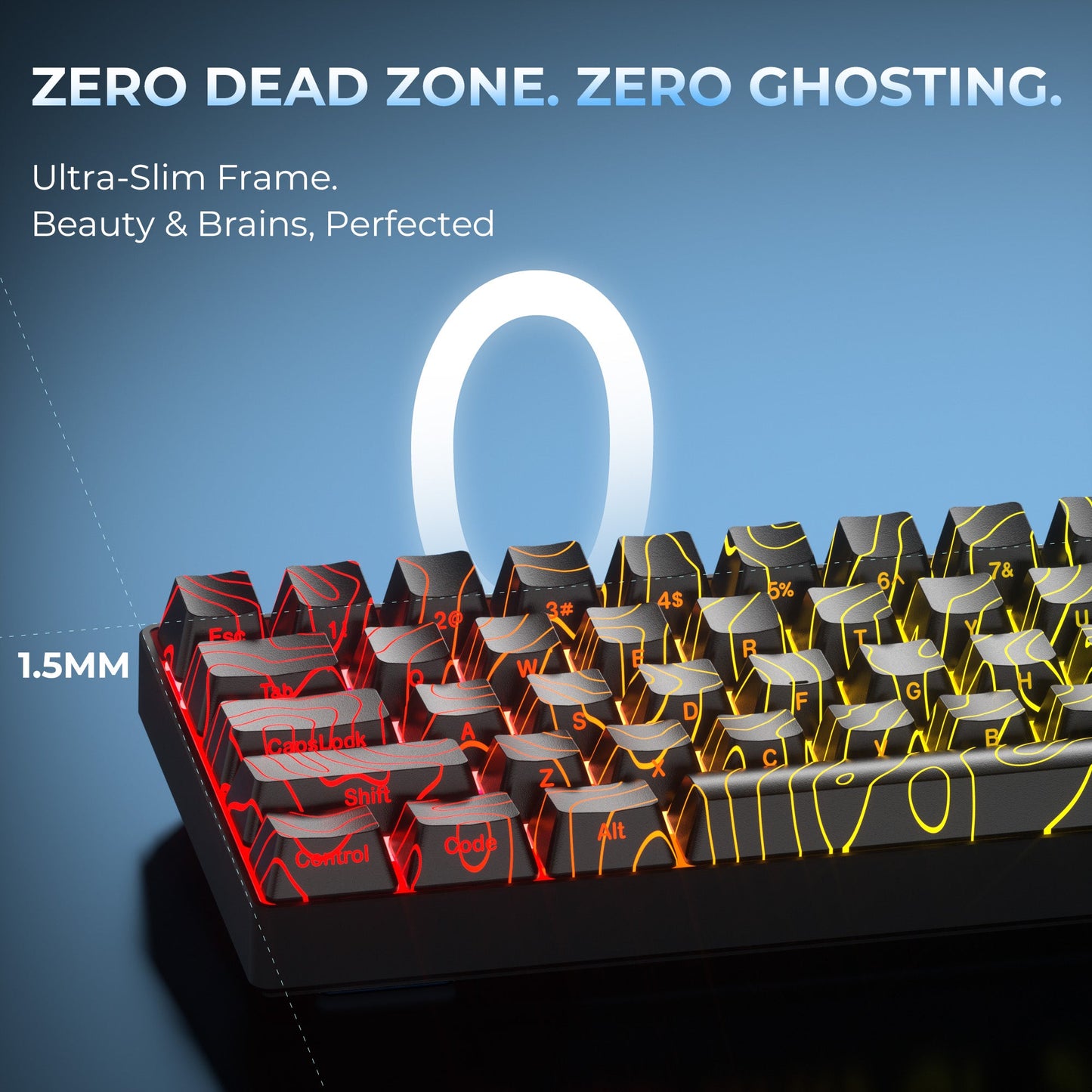 XVX HE68 Rapid Trigger Gaming Hall Effect Keyboard Gateron Magnetic swiths 68% Wired Mechanical Keyboard with IMD-Tech Keycaps