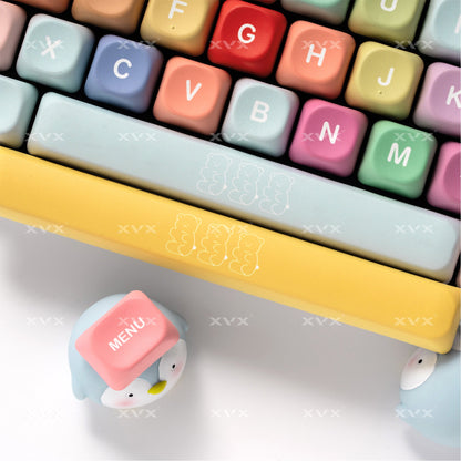 XVX CANDY MOA Profile Dye-Sublimation PBT Keycap Set