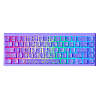 XVX M67 JadeStone Mechanical Keyboard With IMD-Tech Keycaps (Interstellar Black)