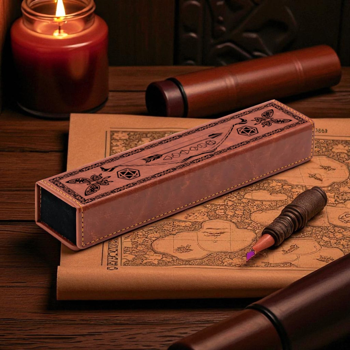 Ranger Faux Leather Dice Vault