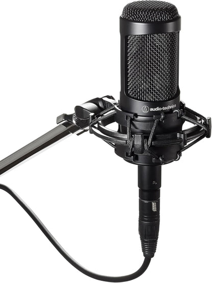 Audio-Technica AT2035 Cardioid Condenser Microphone, Black