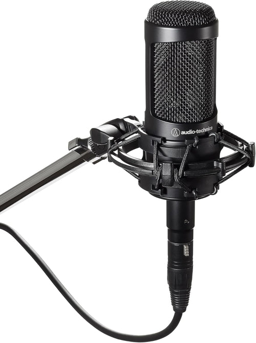 Audio-Technica AT2035 Cardioid Condenser Microphone, Black