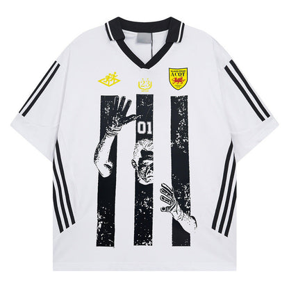 Short Sleeve T-Shirt Unisex Summer Loose Casual Couple Sports