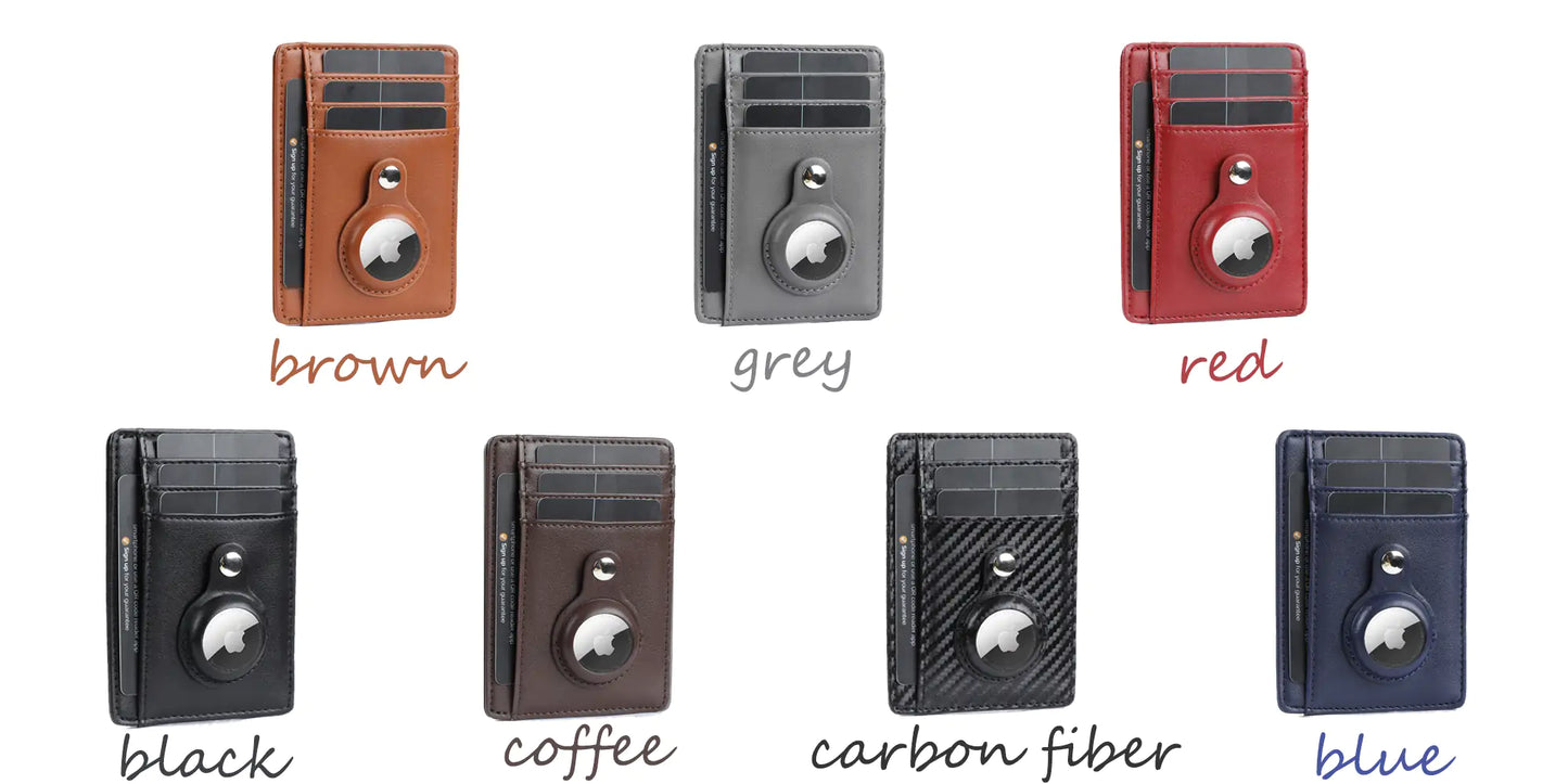 SecurePocket RFID AirTag Wallet