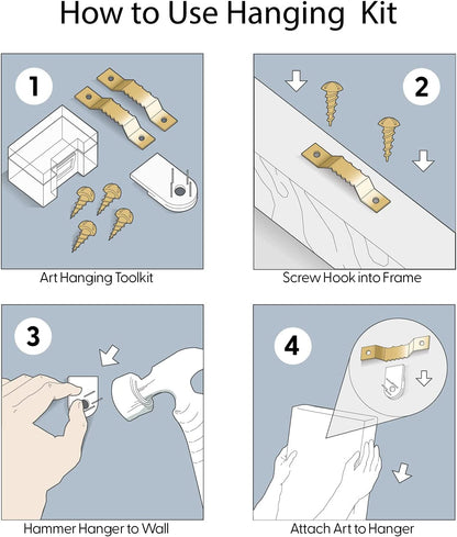 Stunning Sunset on Seychelles Beach - 3-Piece Canvas Art Set (16"x24")