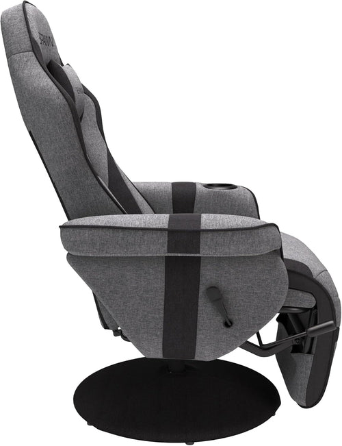 900 Gaming Recliner Console Chair With Cupholder Footrest