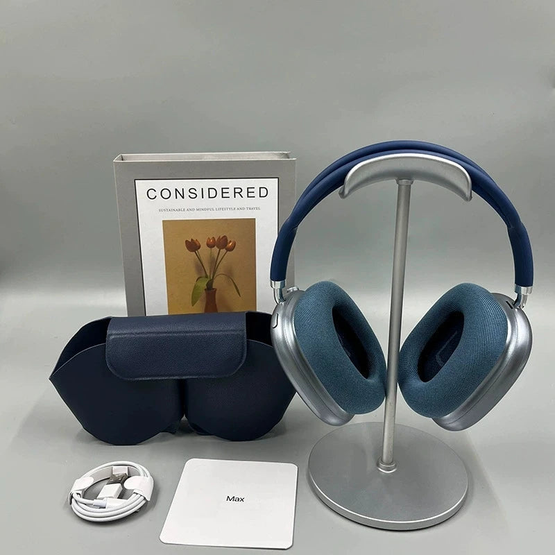 Head Mounted P9Max Magnetic Ear Cups, Wireless Bluetooth Sports Pop Ups, Ultra Long Battery Life Music Headphones