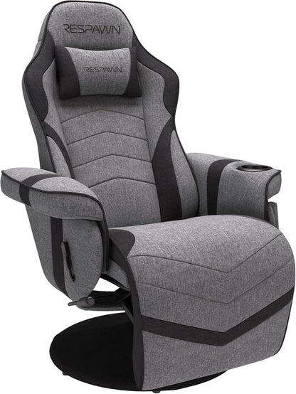 900 Gaming Recliner Console Chair With Cupholder Footrest