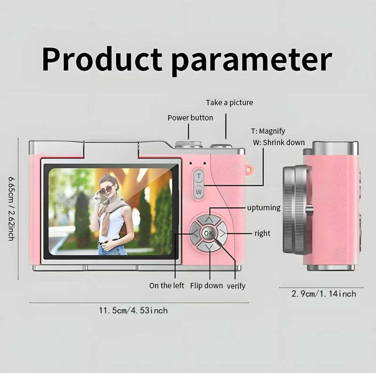 VlogSnap 1080P Camera