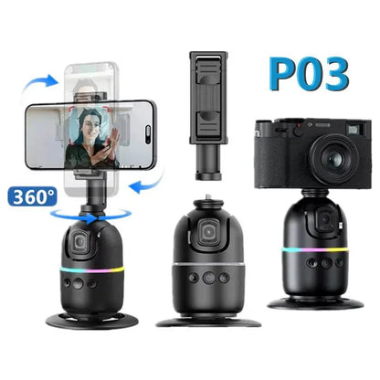 Roreta 2024 AI Smart Gimbal With 360° Face Tracking Stabilizer