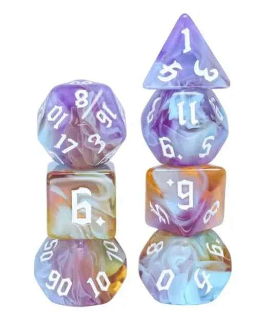 Amethyst Sunset Dice Set (Clearance)