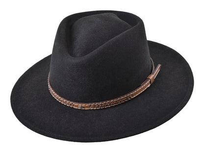 Outdoor Merino Wool Felt Hat Rider