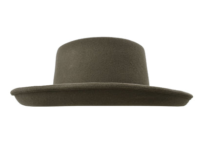 Outdoor Merino wool felt hat Rust
