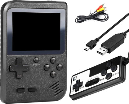 400-In-1 Handheld Game Console with 2 Player Controller & TV Connection