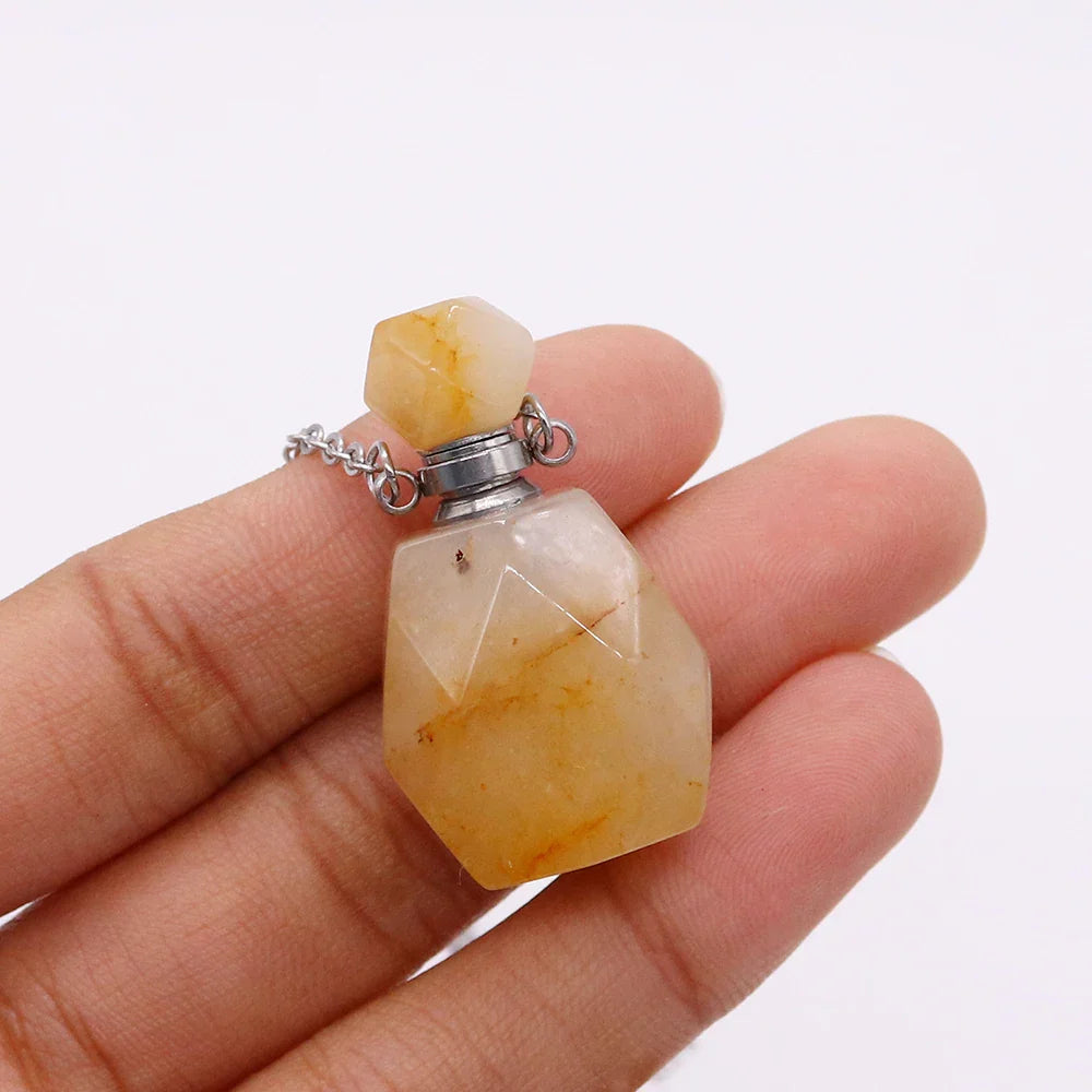 Crystal Potion Bottle Necklaces