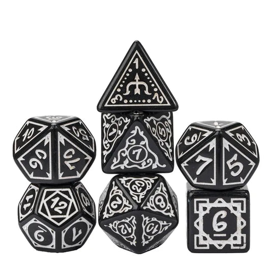 Cryptic Knots: Misty RPG Dice Set