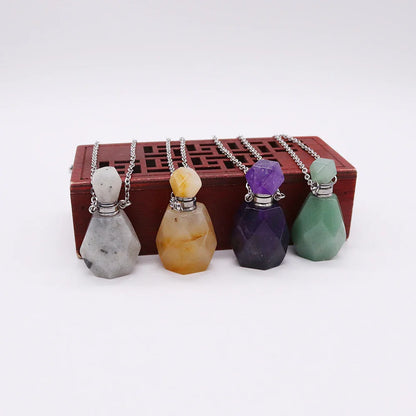 Crystal Potion Bottle Necklaces