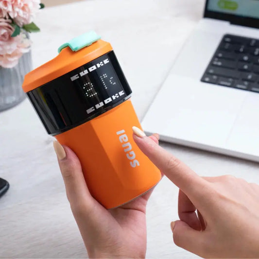 Custom Smart Reusable Insulated Iced Coffee Cup