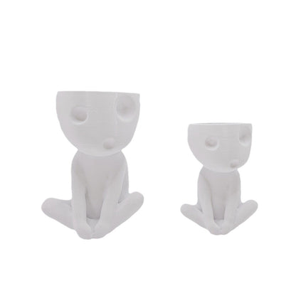 Creative art flower pot with drainage hole multifunctional indoor and outdoor decoration