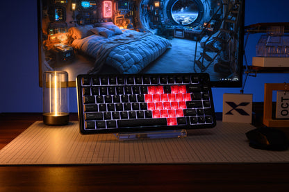 XVX M75 Lumina Tri-Mode 75% Mechanical Keyboard