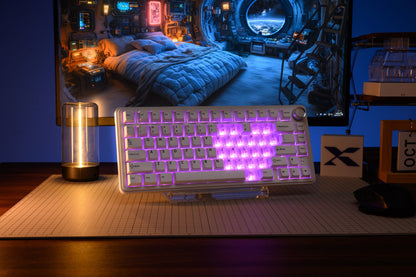 XVX M75 Lumina Tri-Mode 75% Mechanical Keyboard