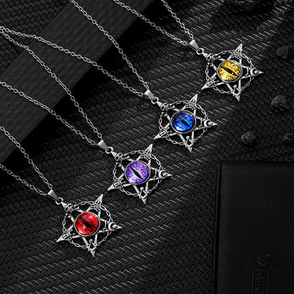 Dragon Eye Pentacle Necklaces