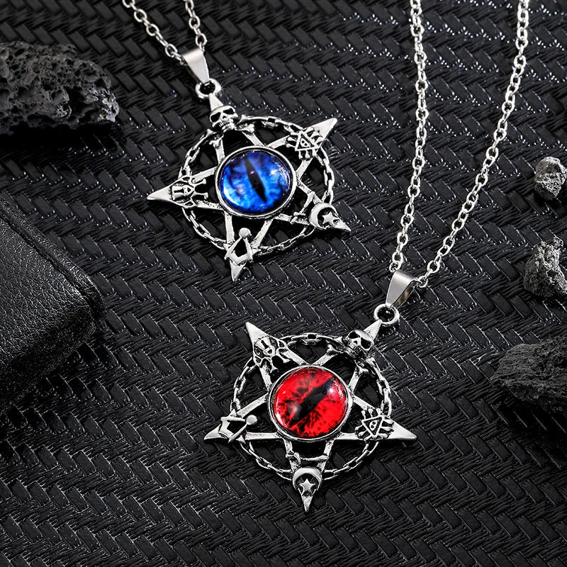 Dragon Eye Pentacle Necklaces