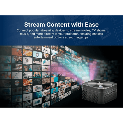 Emerson 120" Home Theater LCD Projector with Built-In DVD Player