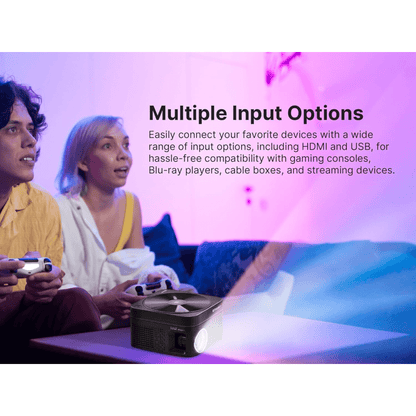 Emerson 120" Home Theater LCD Projector with Built-In DVD Player