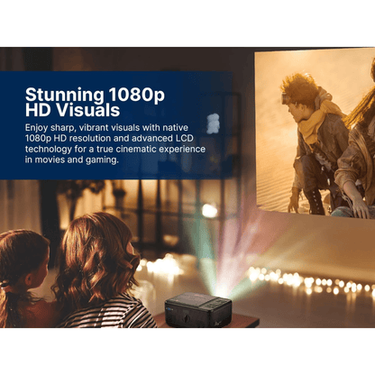 Emerson 120" Home Theater LCD Projector with Built-In TV Tuner and DVD Player