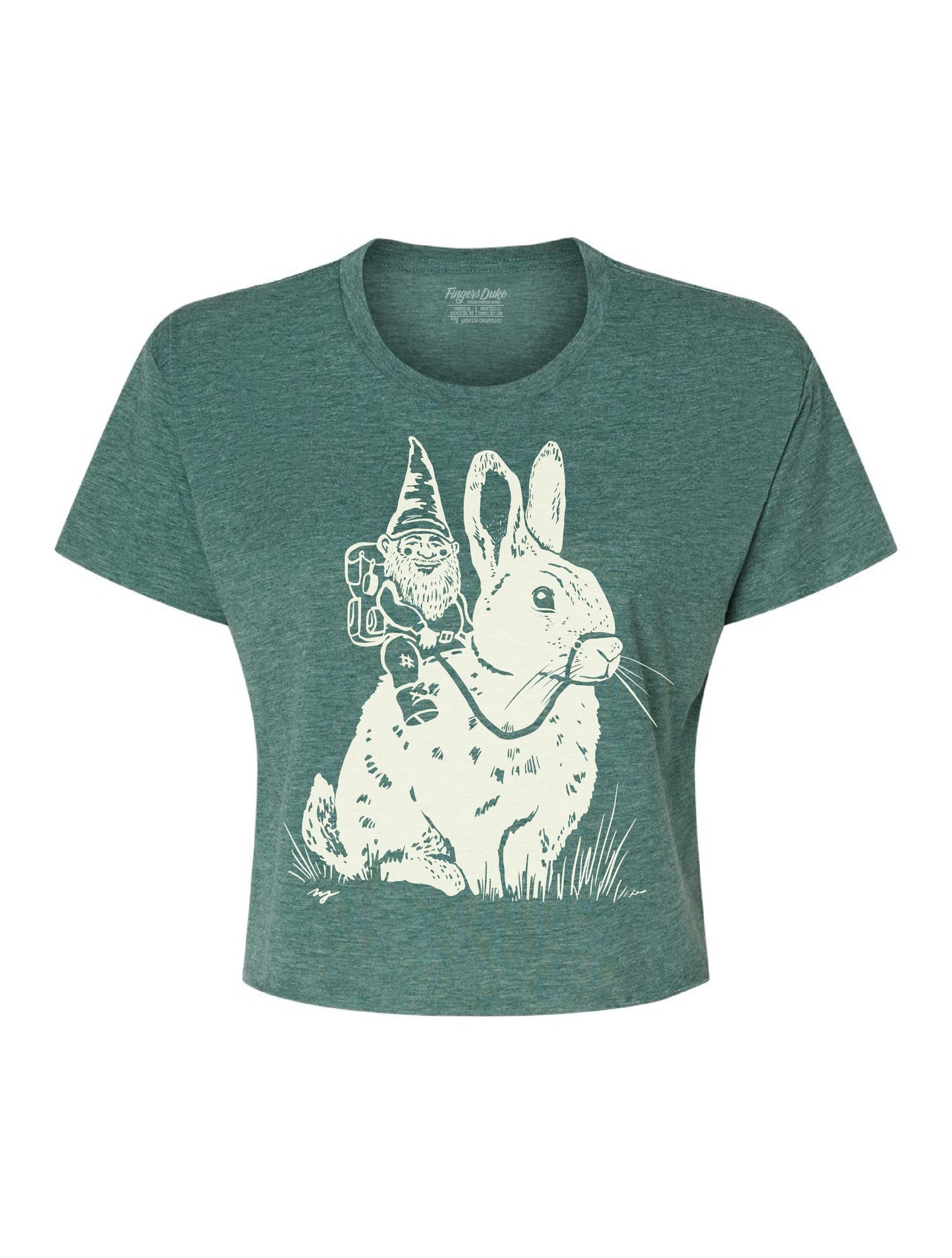 Gnome Wanderer · Cropped T-Shirt