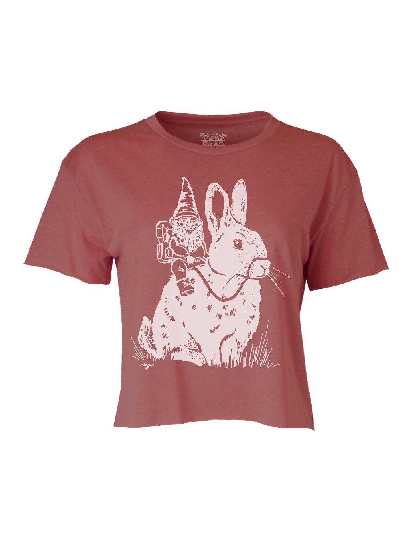 Gnome Wanderer · Cropped T-Shirt