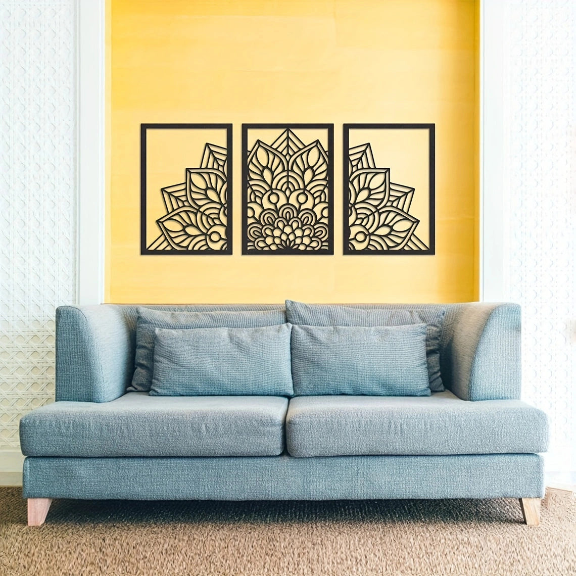 Metal Artistic Flying Geese Silhouette Home Aesthetic Decorative Iron Wall Hanging Wall Art Metal